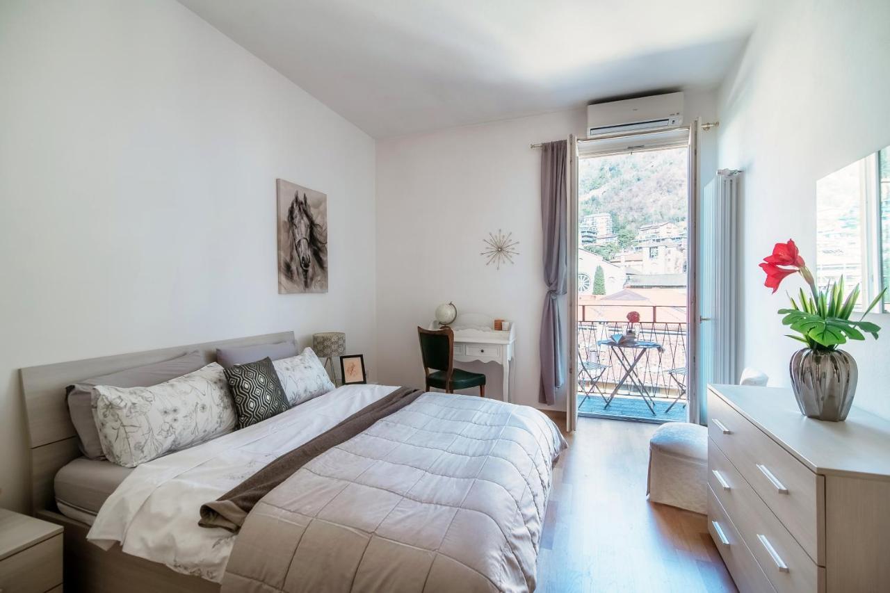 Anna'S Home Super Cozy Flat, With A/C, High Speed Wifi, Near The Lake And Public Transport Como Bagian luar foto