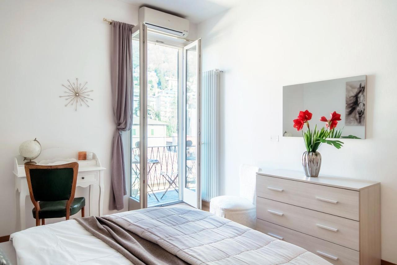 Anna'S Home Super Cozy Flat, With A/C, High Speed Wifi, Near The Lake And Public Transport Como Bagian luar foto