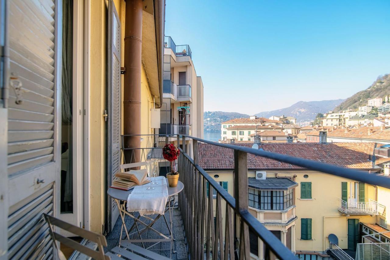 Anna'S Home Super Cozy Flat, With A/C, High Speed Wifi, Near The Lake And Public Transport Como Bagian luar foto