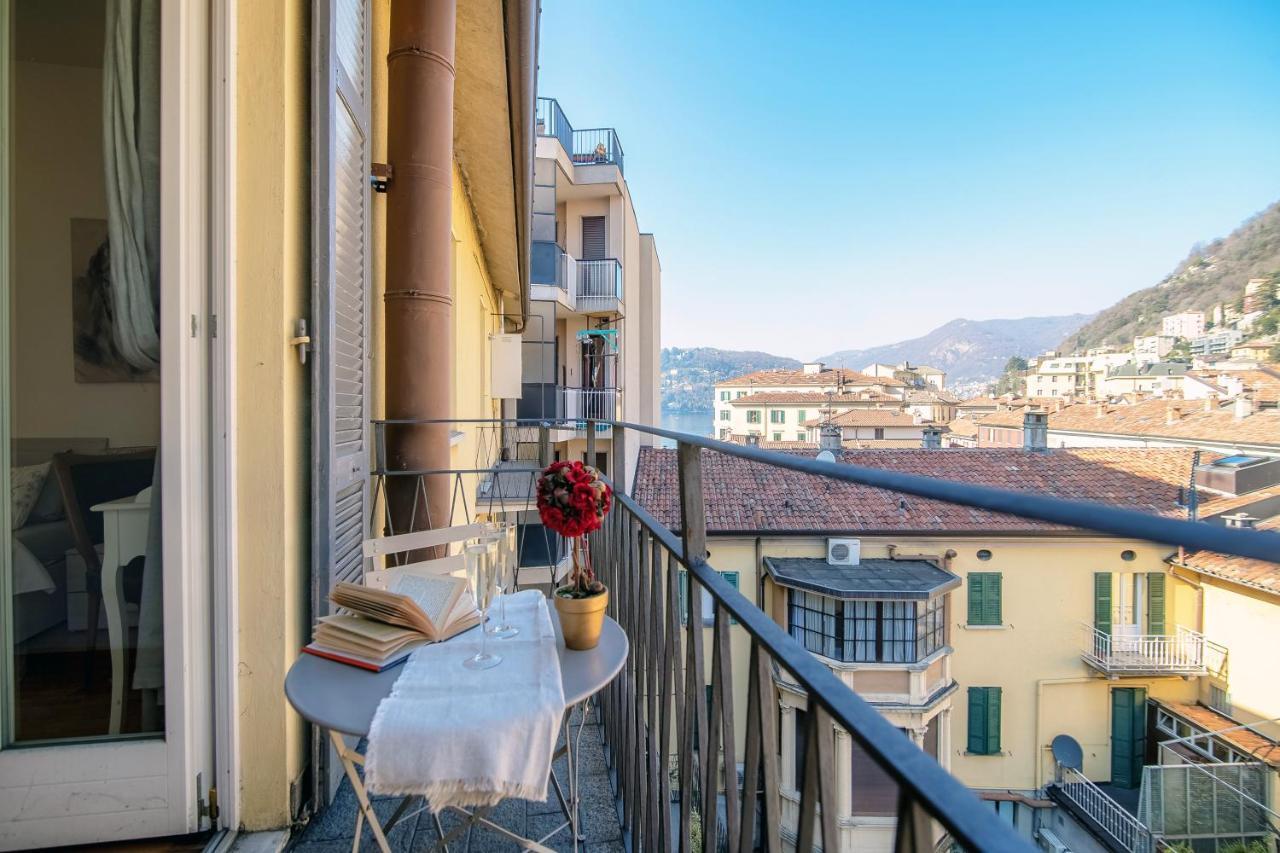 Anna'S Home Super Cozy Flat, With A/C, High Speed Wifi, Near The Lake And Public Transport Como Bagian luar foto